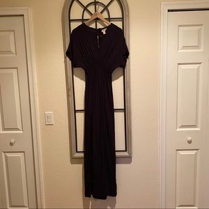 Michael Kors Navy Blue Maxi Dress